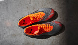 Puma One 1 Leather FG Orange Grey - soccerstory