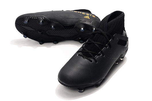 Adidas TPU Nemeziz 19.3 FG 4 Black - soccerstory