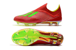 Adidas X 18+ FG Red Green - soccerstory
