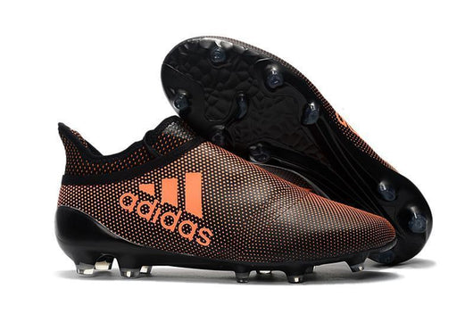 Adidas X 17+ Purechaos FG Soccer Cleats Orange Black - soccerstory