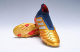 Adidas Predator 19.1 FG Orange Blue no Lace - soccerstory