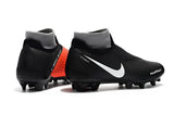 Nike Phantom Vision Elite DF FG Black Orange White - soccerstory
