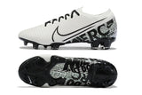NIKE Mercurial Vapor XIII Elite FG Black White - soccerstory