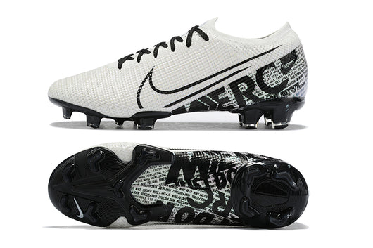 NIKE Mercurial Vapor XIII Elite FG Black White - soccerstory