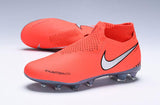 Nike Phantom Vision Elite DF FG Red Black White - soccerstory