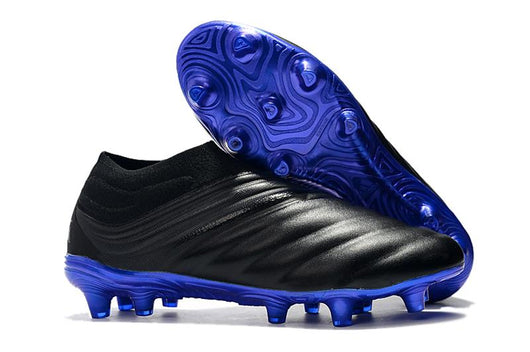 Adidas Copa 19+ FG Black Blue Studs - soccerstory