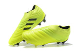 Adidas Copa 19+ FG Light Green Black - soccerstory