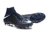 Nike Hypervenom Phantom III DF FG Soccer Cleats Black White - soccerstory