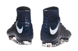 Nike Hypervenom Phantom III DF FG Soccer Cleats Black White - soccerstory