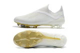 Adidas X 18+ FG White Gold - soccerstory