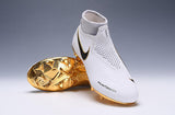 Nike Phantom VSN Elite DF FG White Gold Limited Edition - soccerstory