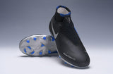 Nike Phantom Vision Elite DF FG Black Silver Blue - soccerstory