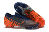 NIKE Mercurial Vapor XIII Elite FG Orange Dark Blue - soccerstory