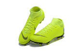 NIKE Mercurial Superfly VI 360 Elite FG Light Green Black - soccerstory
