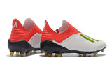 Adidas X 18+ FG White Red - soccerstory