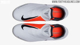 Nike Phantom Vision Elite DF FG Soccer Cleats White Orange Black - soccerstory