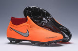 Nike Phantom Vision Elite DF FG Orange Silver - soccerstory