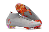NIKE Mercurial Superfly VI 360 Elite FG Grey Pink - soccerstory