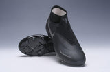 Nike Phantom VSN Elite DF FG Black SIlver - soccerstory