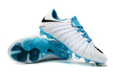 NIke Hypervenom Phantom III DF FG White Light Blue - soccerstory