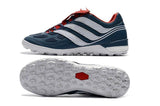 Adidas Predator Precision Turf Soccer Cleats Blue Grey White Red - soccerstory