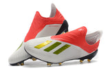 Adidas X 18+ FG White Red - soccerstory