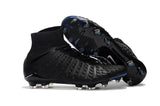 Nike Hypervenom Phantom III DF FG Soccer Cleats All Black - soccerstory
