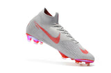 NIKE Mercurial Superfly VI 360 Elite FG Grey Pink - soccerstory
