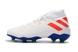 Adidas TPU Nemeziz 19.3 FG White Blue - soccerstory