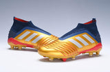 Adidas Predator 19.1 FG Orange Blue no Lace - soccerstory