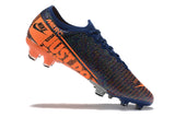 NIKE Mercurial Vapor XIII Elite FG Orange Dark Blue - soccerstory