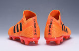 adidas Nemeziz 18+ FG Orange Black - soccerstory