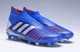 Adidas Predator 19.1 FG Blue Red Without Laces - soccerstory