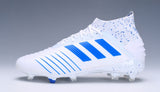 Adidas Predator 19.1 FG White Blue - soccerstory