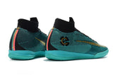 Nike Mercurial SuperflyX VI Elite CR7 IC Soccer Cleats Clear Jade - soccerstory