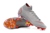 NIKE Mercurial Superfly VI 360 Elite FG Grey Pink - soccerstory