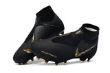 Nike Phantom Vision Elite DF FG Black Gold Ghost - soccerstory