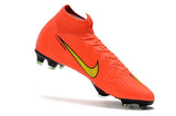 NIKE Mercurial Superfly VI 360 Elite FG Orange Yellow - soccerstory