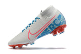 NIKE Mercurial Superfly VII 360 Elite FG White SkyBlue - soccerstory