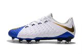 NIke Hypervenom Phantom III DF FG White Blue - soccerstory