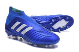 Adidas Predator 18+ FG Soccer Cleats Royal Blue White - soccerstory
