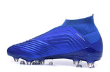 Adidas Predator 18+ FG Soccer Cleats Royal Blue White - soccerstory