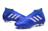 Adidas Predator 18+ FG Soccer Cleats Royal Blue White - soccerstory