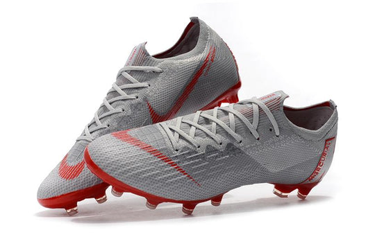 NIKE Mercurial Superfly VI 360 Elite AG High Low Silver Red - soccerstory