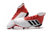 Adidas Predator 18.1 FG Soccer Cleats Red White Retro Black - soccerstory