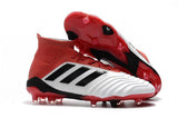 Adidas Predator 18.1 FG Soccer Cleats Red White Retro Black - soccerstory
