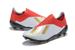 Adidas X 18.1 FG Red White - soccerstory