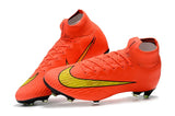 NIKE Mercurial Superfly VI 360 Elite FG Orange Yellow - soccerstory