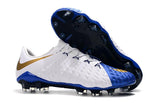 NIke Hypervenom Phantom III DF FG White Blue - soccerstory