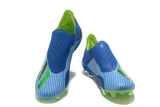 Adidas X 18+ FG Green SkyBlue - soccerstory